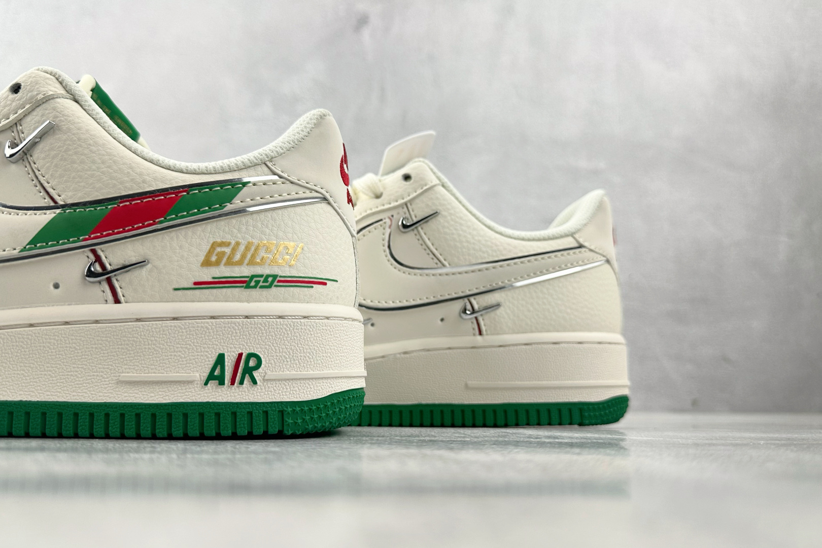 260 Nike Air Force 1'07 GUCCI 联名 米白绿 XS2869-002