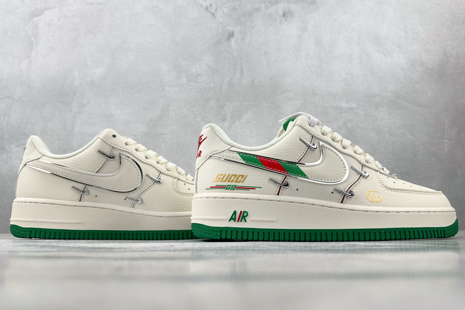 260 Nike Air Force 1'07 GUCCI 联名 米白绿 XS2869-002