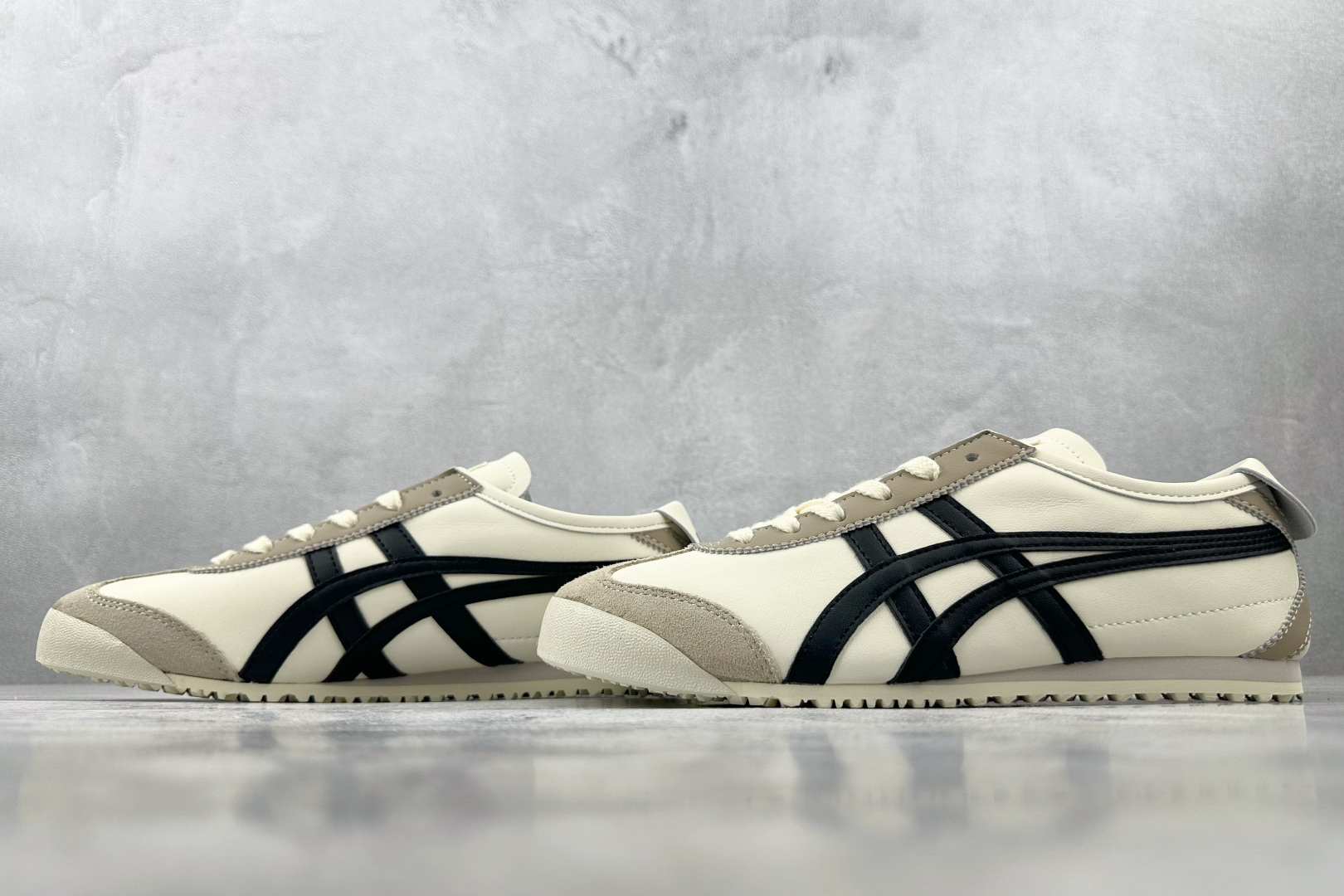 渠道特供 Onitsuka Tiger鬼塚虎 MEXICO 66 米黑色 1183C102-752