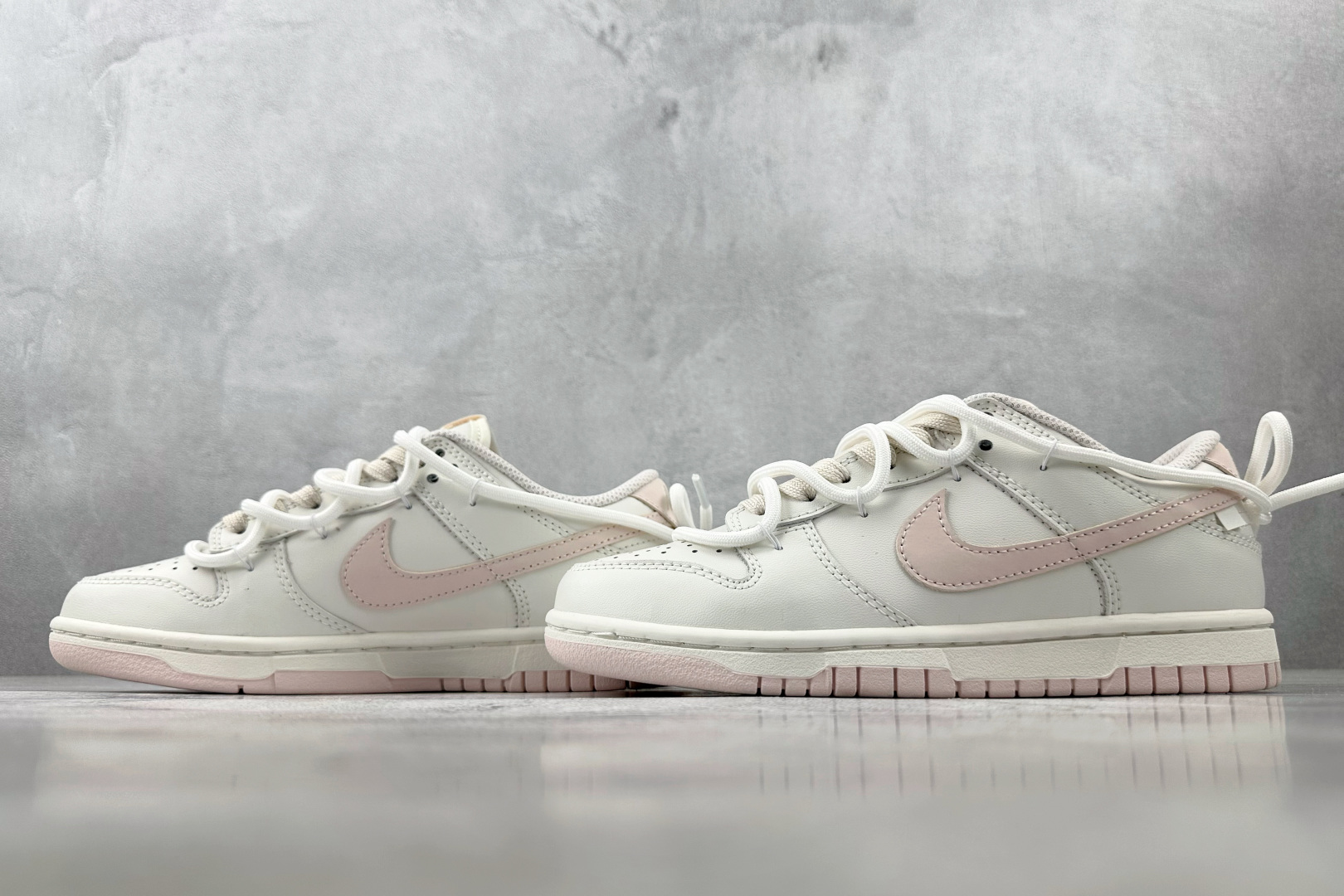 300  定制球鞋 Nike Dunk 杏若凝脂 白粉 WP0510 069