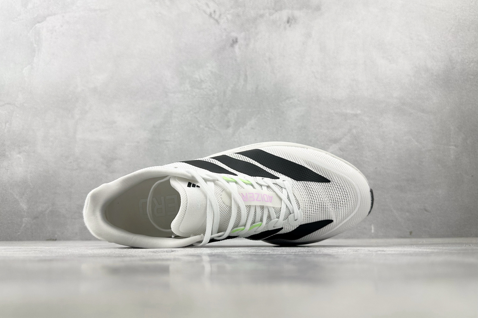 纯原 adidAdizero Bost13 白黑绿 JS4951