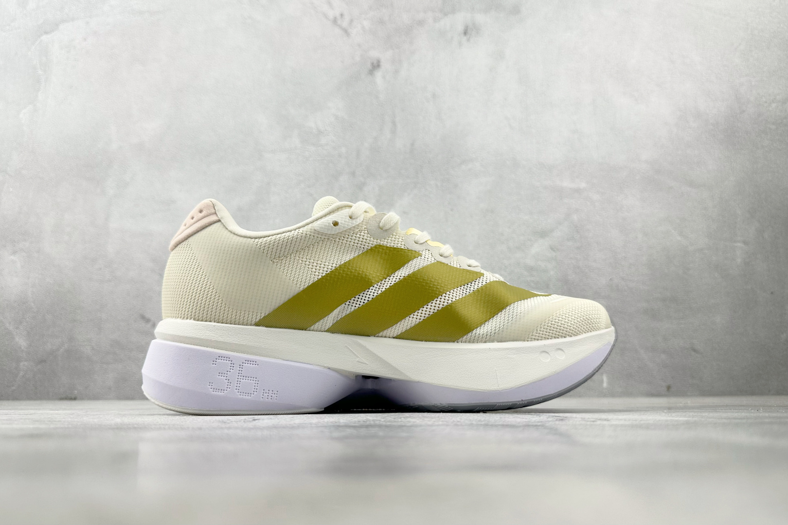 纯原 adidAdizero Bost13 白金色 JS4947
