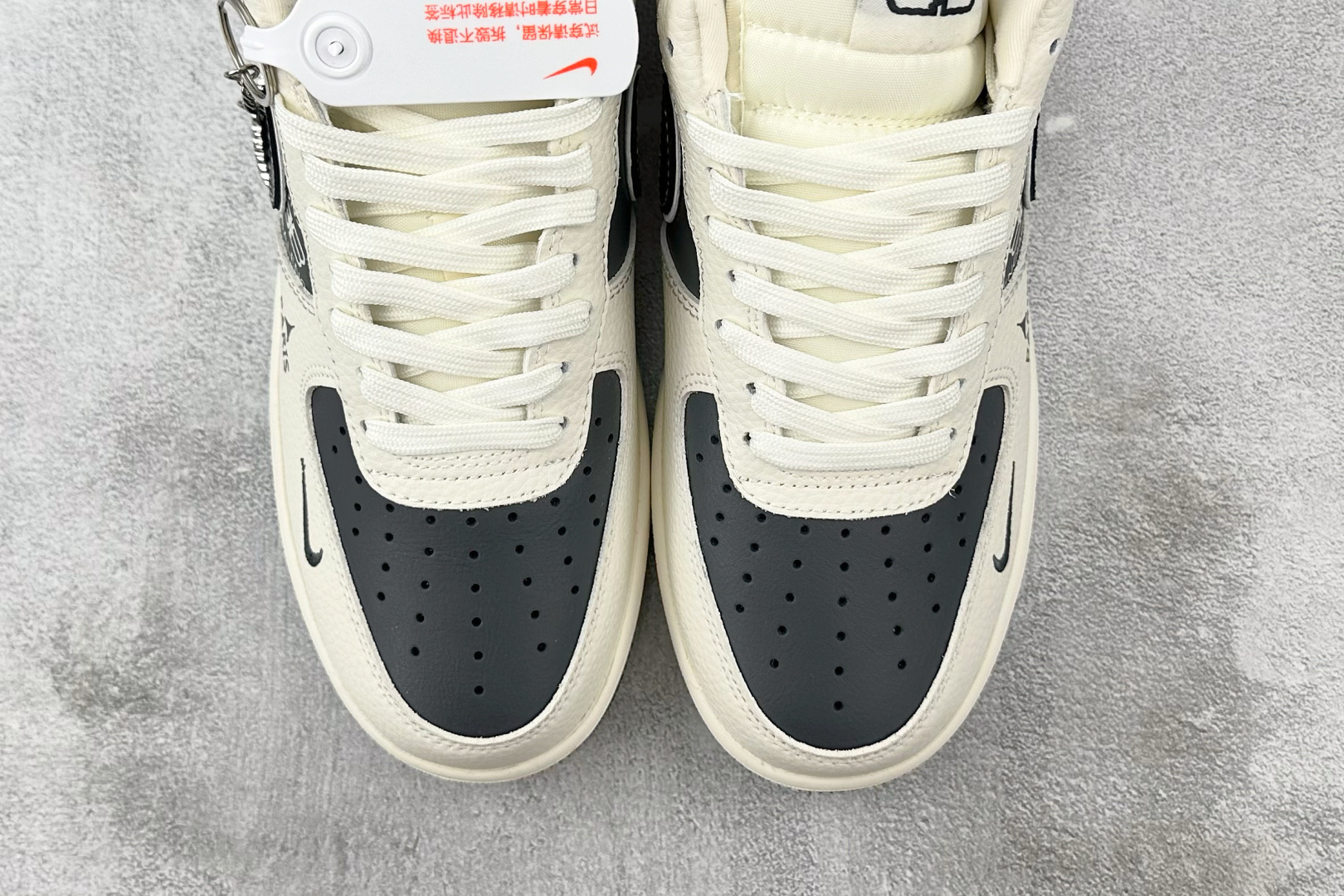 Nike Air Force 1'07 巴黎世家 联名 米白黑 XL1978-103