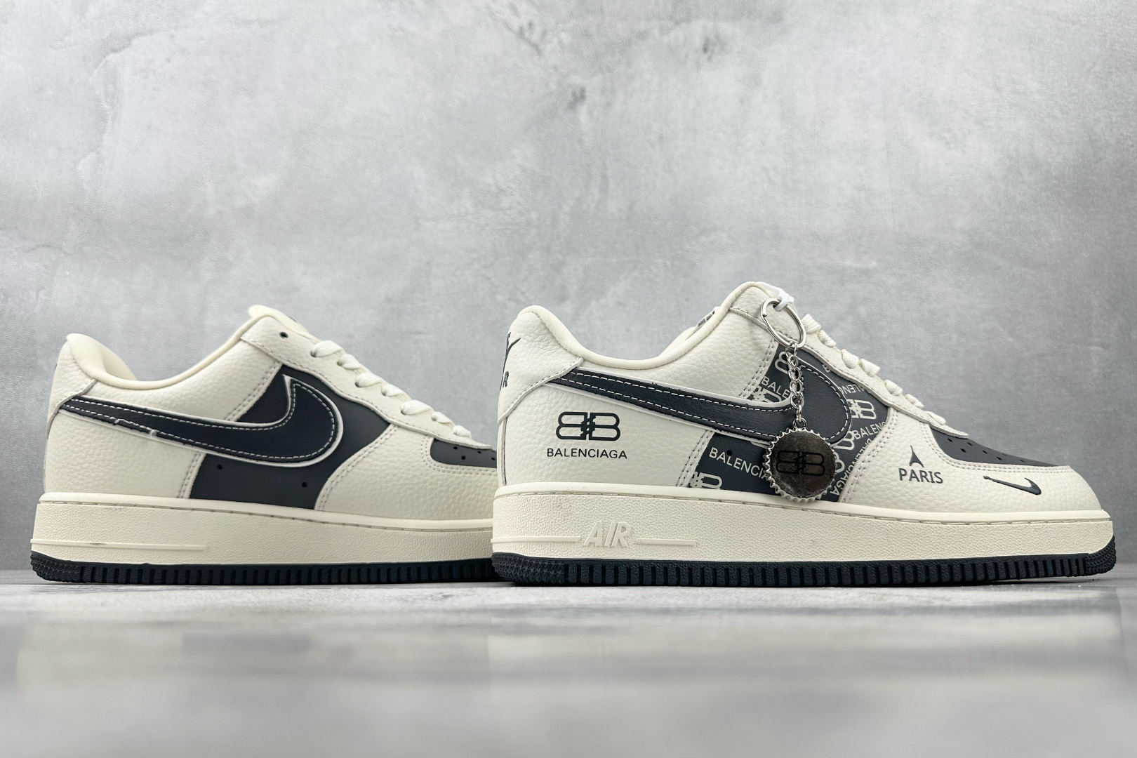 Nike Air Force 1'07 巴黎世家 联名 米白黑 XL1978-103