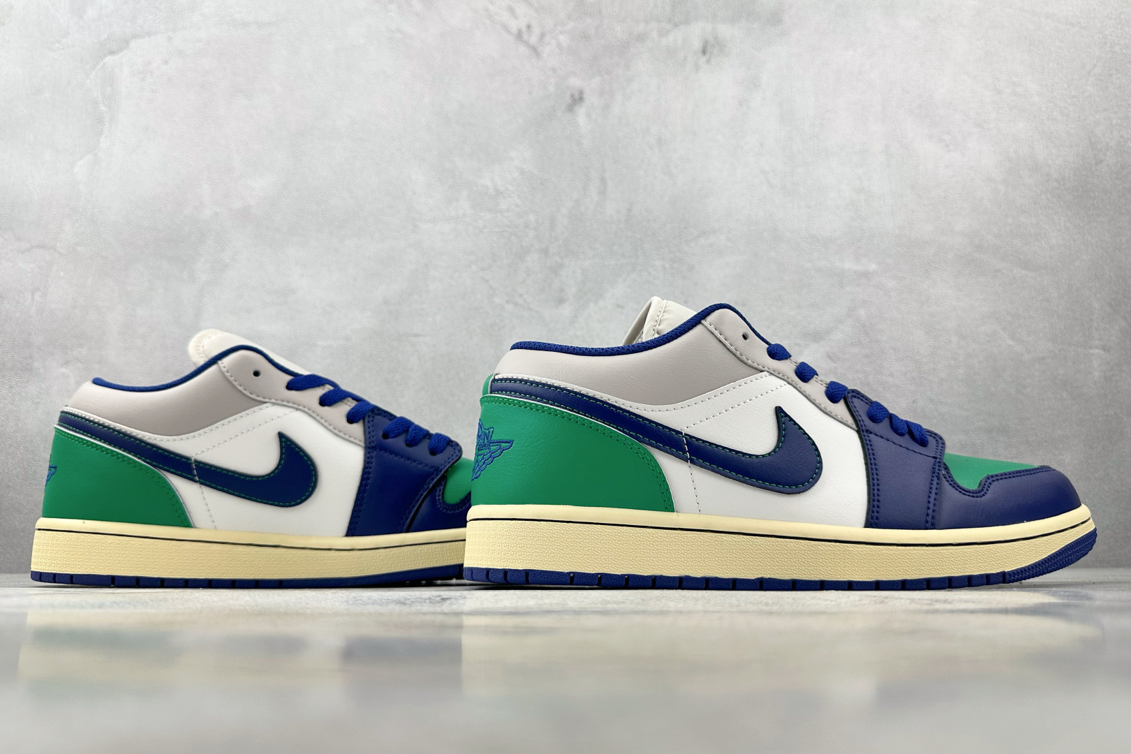 图片[6]-K版  综合版 Jordan Air Jordan 1 白蓝色 货号：553558-147 尺码：36 36.5 37 38.5 39 40 40.5 41 42 42.5 43 44 44.5 45 46-选品中心