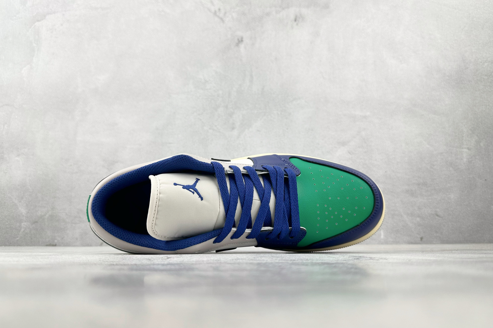 图片[3]-K版  综合版 Jordan Air Jordan 1 白蓝色 货号：553558-147 尺码：36 36.5 37 38.5 39 40 40.5 41 42 42.5 43 44 44.5 45 46-选品中心