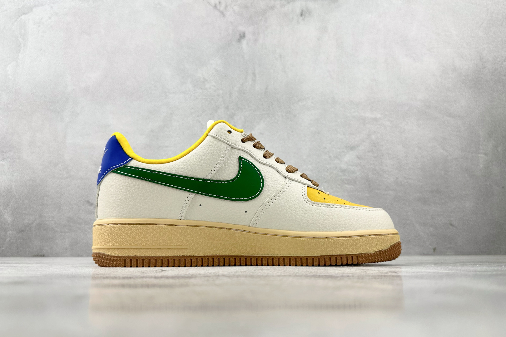 Nike Air Force 1'07 联名 白黄绿 KB1688-005