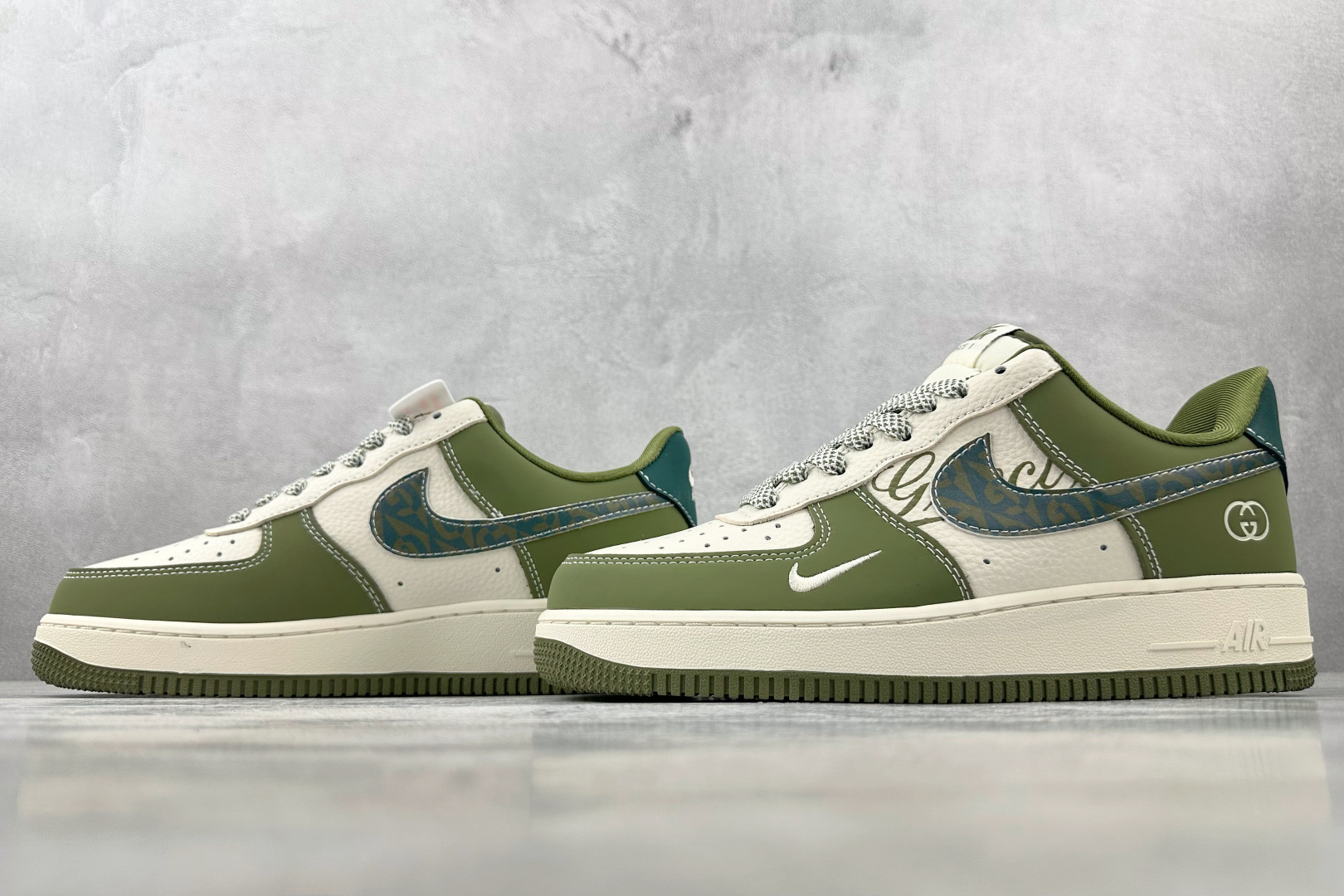 Nike Air Force 1'07 GUCCI 联名 绿白 KK1988-094