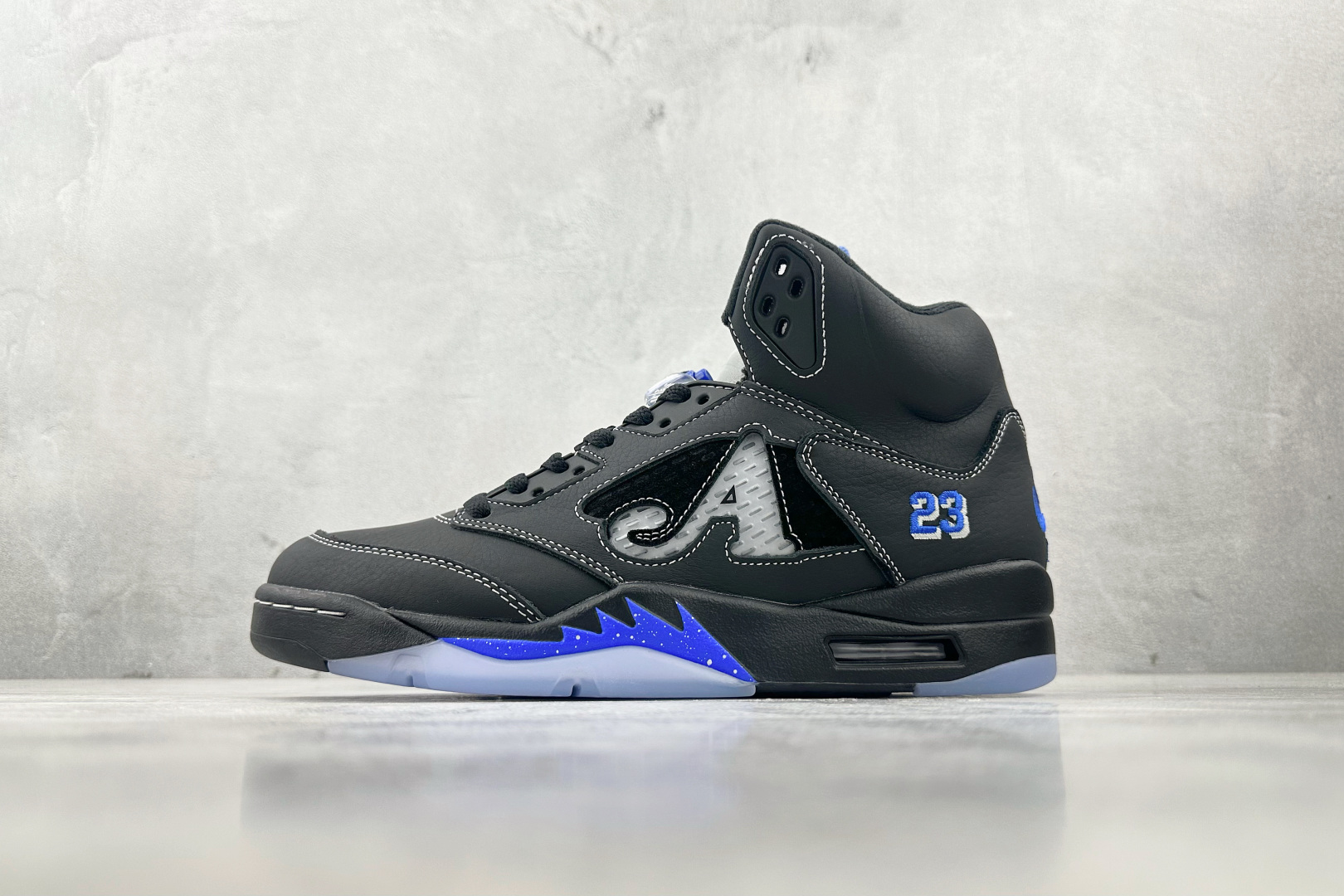 顶级纯原 Jordan Air Jordan 5 Retro 黑蓝 DV4982-004