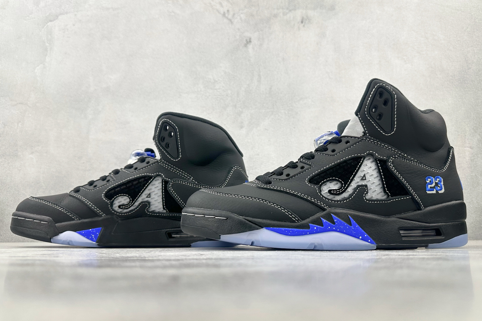 顶级纯原 Jordan Air Jordan 5 Retro 黑蓝 DV4982-004