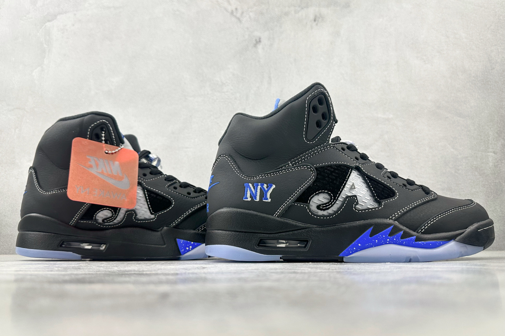 顶级纯原 Jordan Air Jordan 5 Retro 黑蓝 DV4982-004