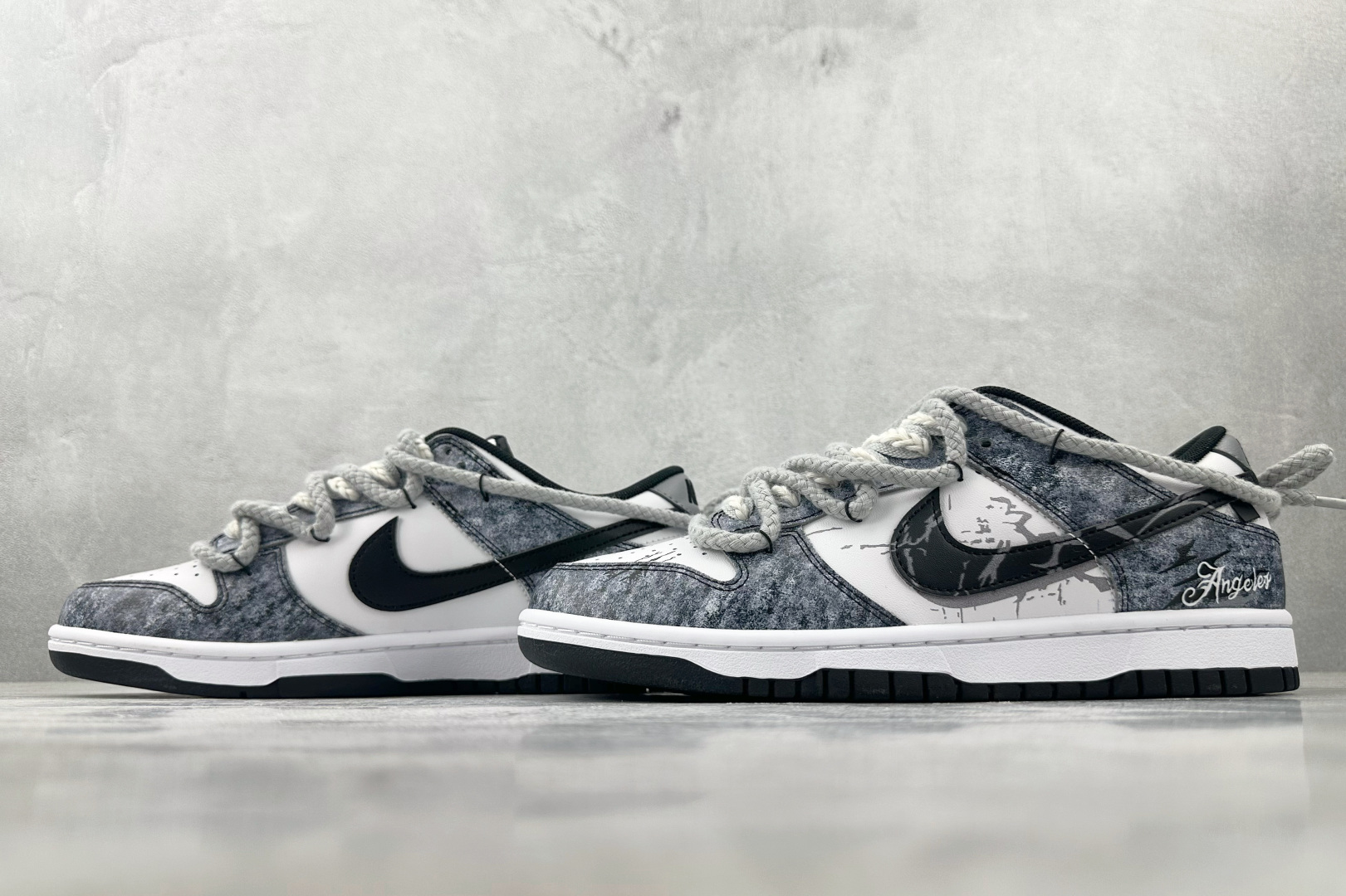 定制球鞋 Nike Dunk 弑影灵契 黑白 DD1391-100