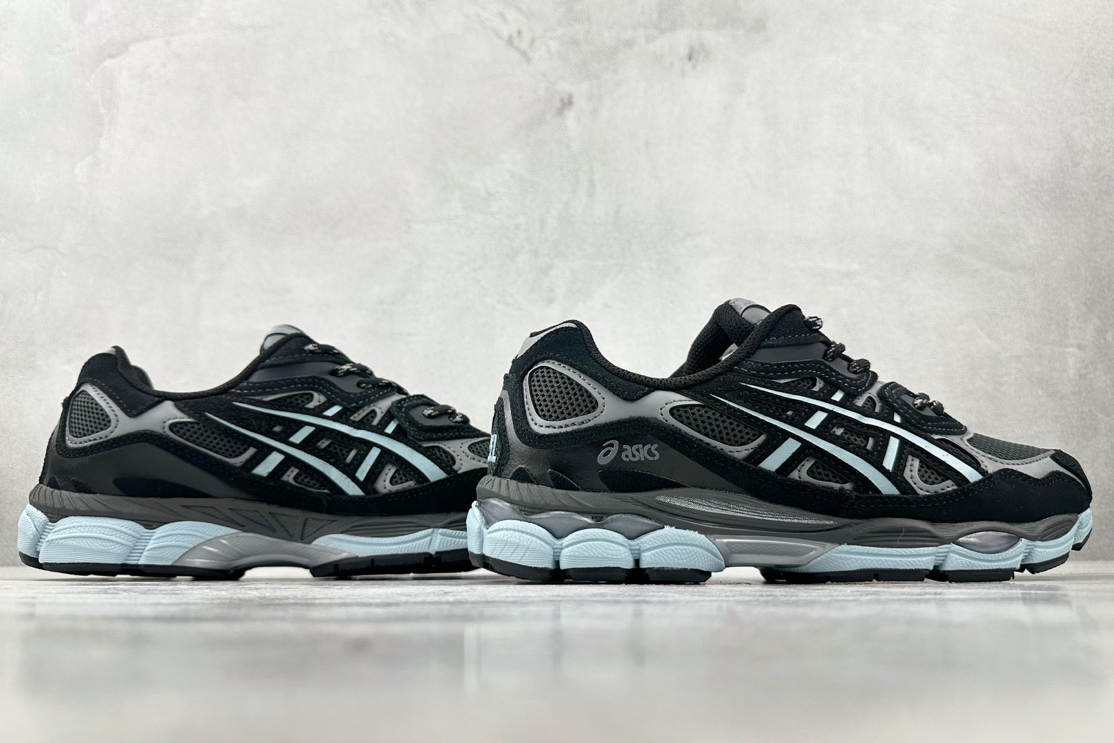 LAGUA GEM x atmos x Asics GEL-NYC系列蓝灰色 1203A577-001