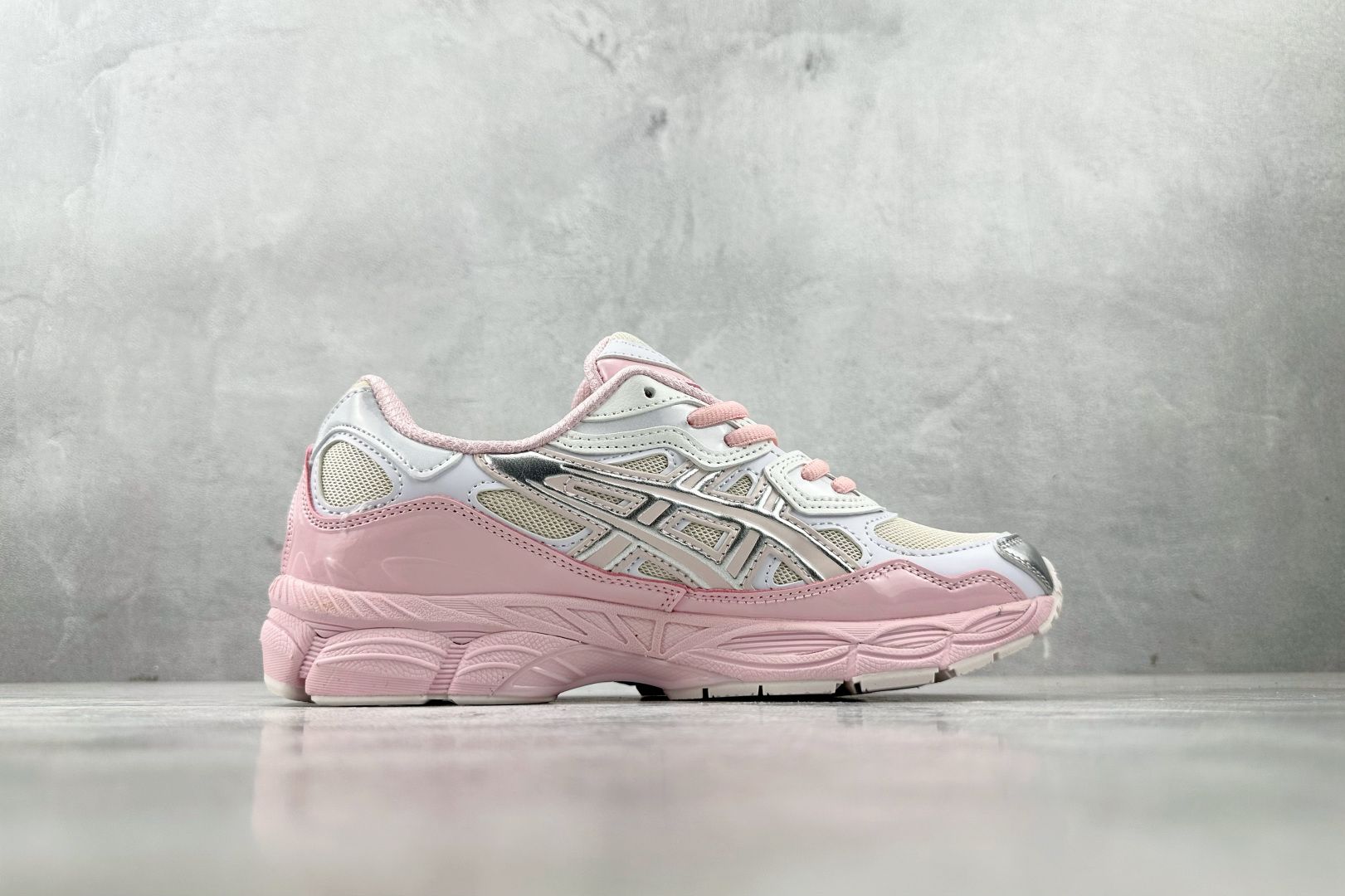 KICKI YANG ZHANG x Asics GEL-NYC系列 银粉色 1203A571-100