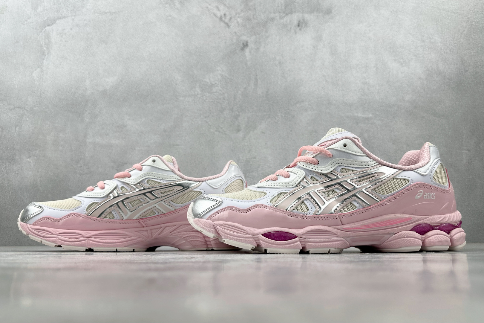 KICKI YANG ZHANG x Asics GEL-NYC系列 银粉色 1203A571-100