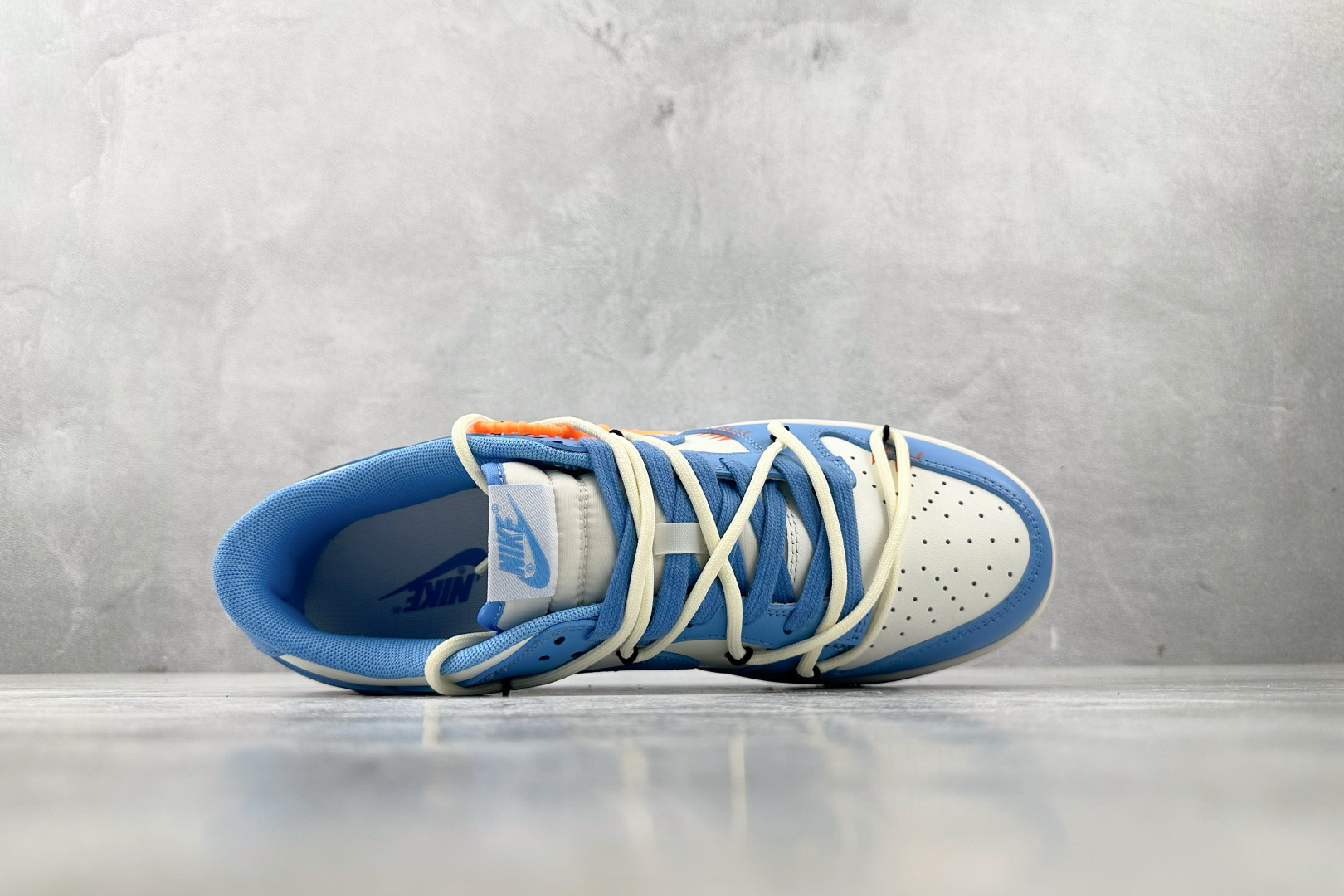 定制球鞋 Nike Dunk蓝橙警戒 蓝橙 DV0833-113