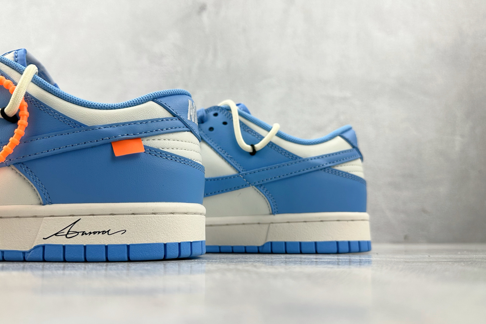 定制球鞋 Nike Dunk蓝橙警戒 蓝橙 DV0833-113