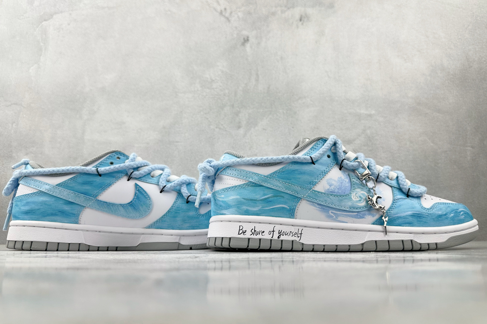 定制球鞋 Nike Dunk月下碧波行 天蓝色 HF5441-105