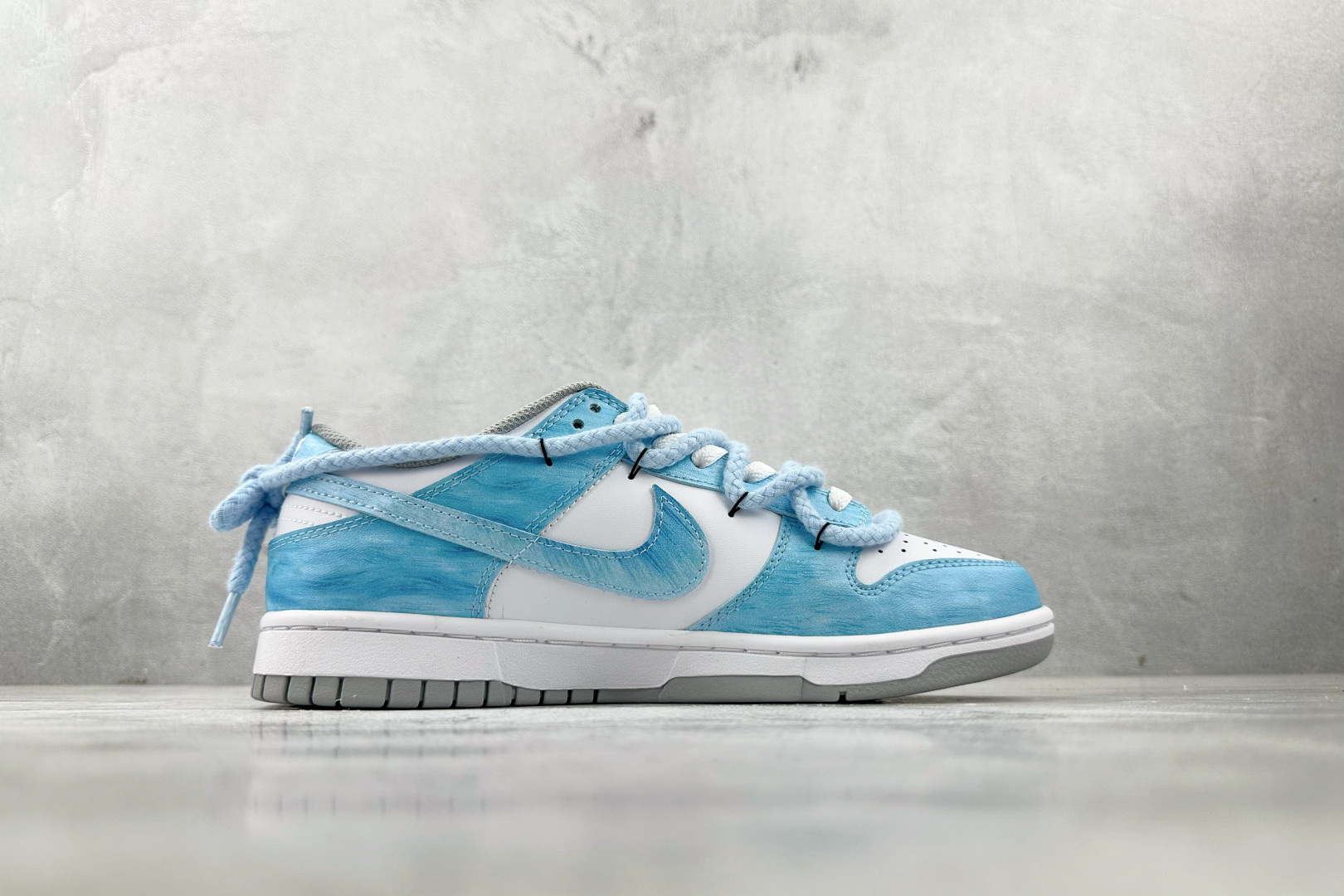 定制球鞋 Nike Dunk月下碧波行 天蓝色 HF5441-105