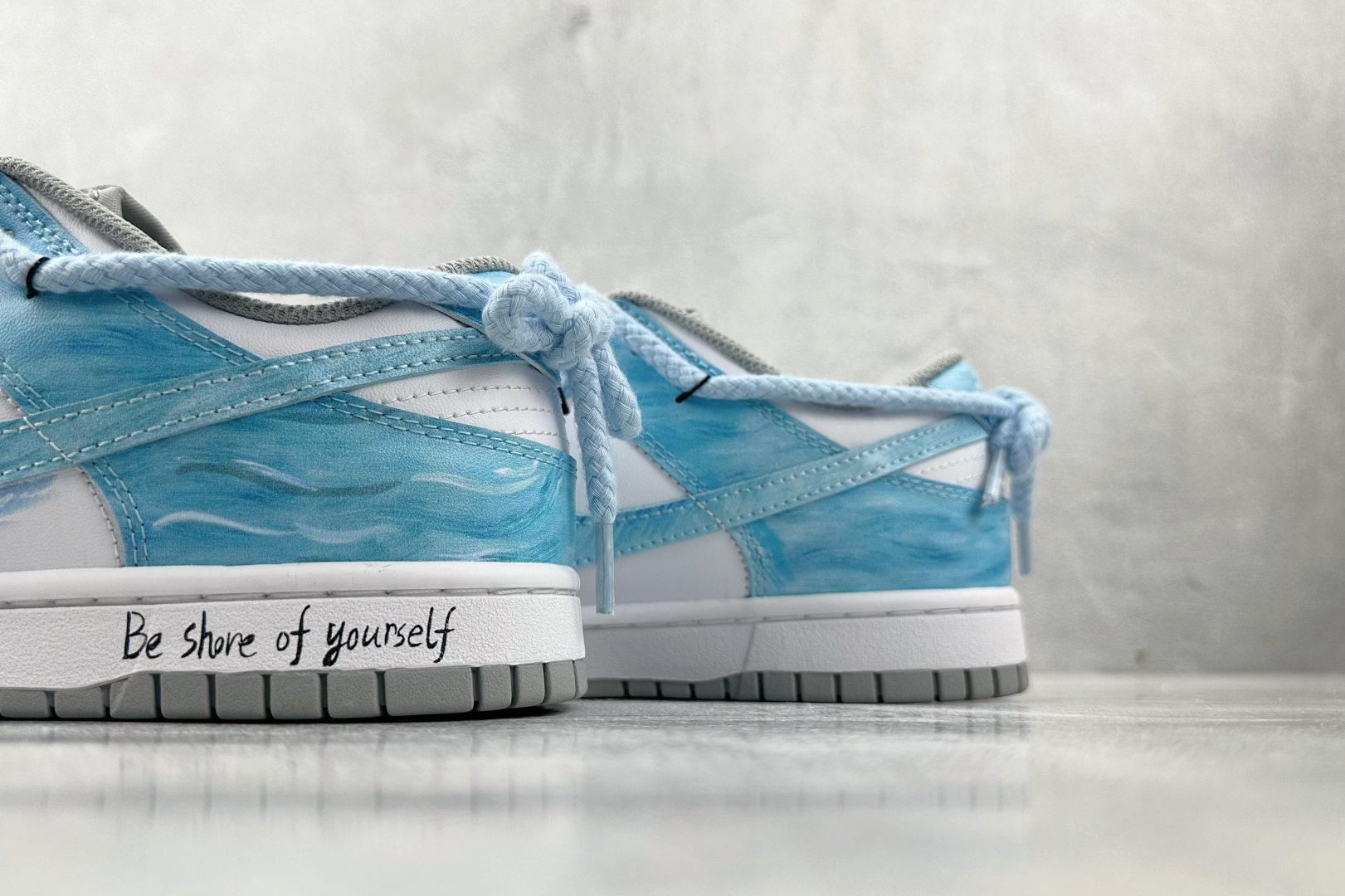 定制球鞋 Nike Dunk月下碧波行 天蓝色 HF5441-105