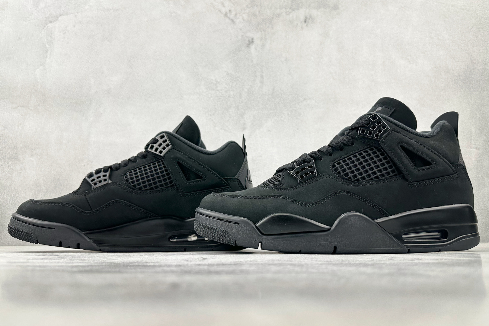 顶级原版 Jordan Air Jordan 4 黑猫 黑色 FV5029-010