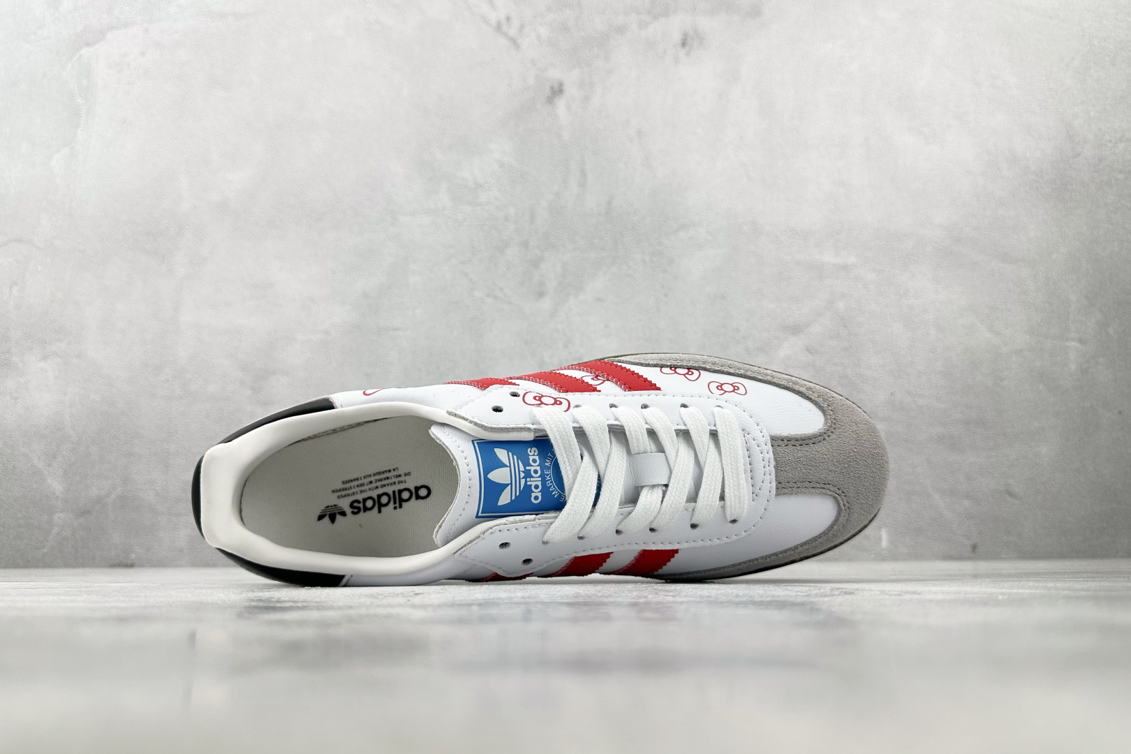 H11 
平台爆款【定制球鞋】adidas originals SAMBA OG气泡水母 可可小猫 灰白