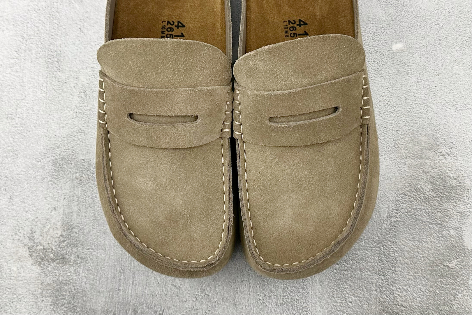 莞产 
Birkenstock Naples Wrapped 灰褐色

货号：
尺码：36 36.5 3