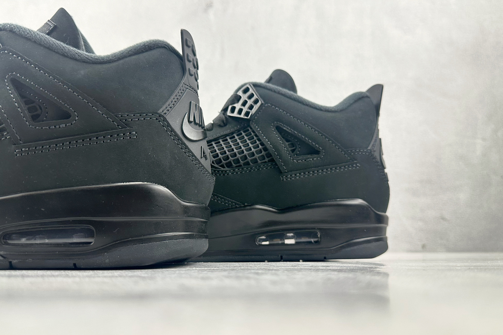 口碑神作Jordan Air Jordan 4 黑猫 黑色 CU1110-010