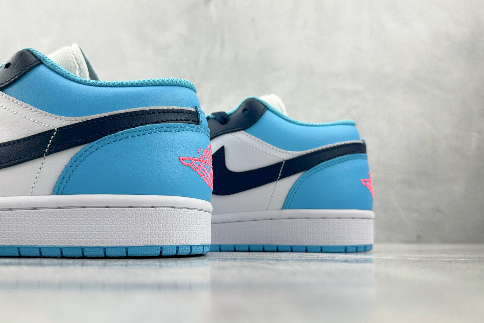 图片[8]-XC  Jordan Air Jordan 1 low 白蓝色 货号：553558-149 尺码：36 36.5 37 38.5 39 40 40.5 41 42 42.5 43 44 44.5 45 46-选品中心