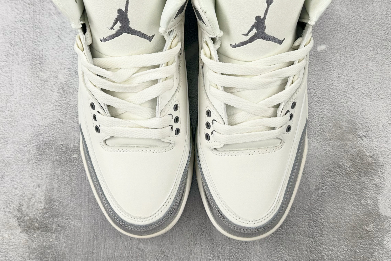 图片[7]-HG 外贸  极致性价比 Jordan Air Jordan 3 白灰色 货号：CK9246-100 尺码：36 36.5 37.5 38 38.5 39 40 40.5 41 42 42.5 43 44 45 46 46.5 47.5-选品中心