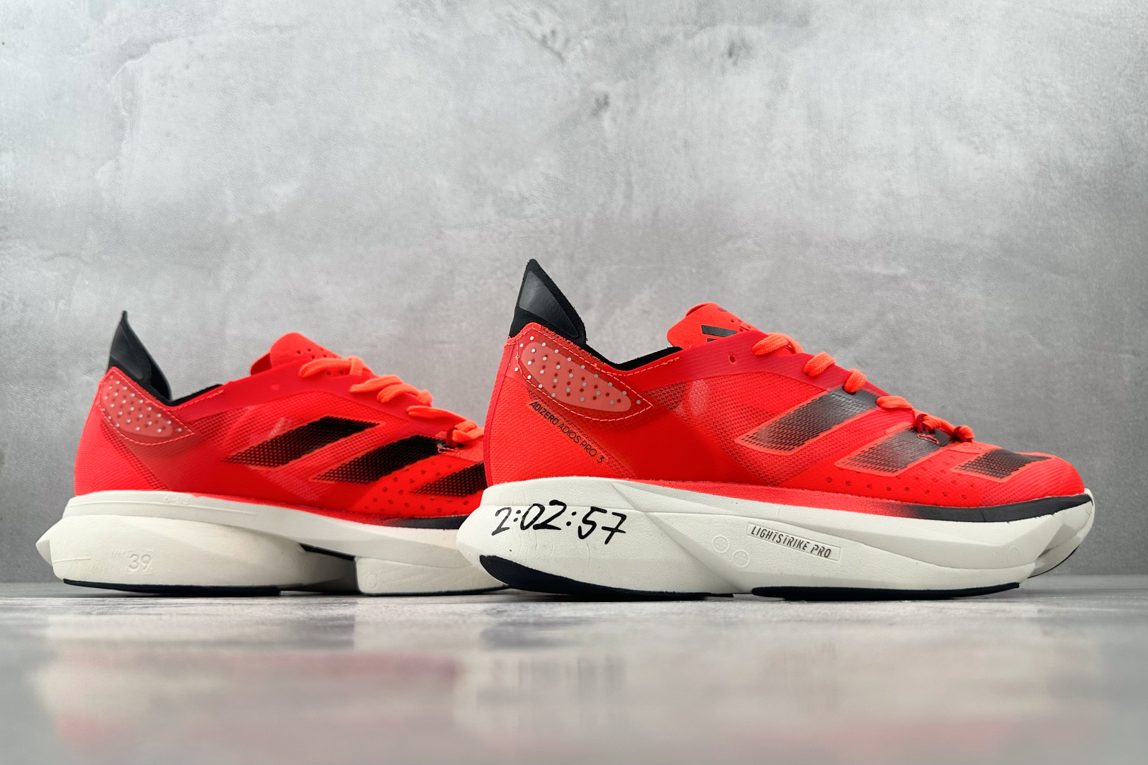 平台订单 adidAdizero Adios Pro 3 红色 ID3634