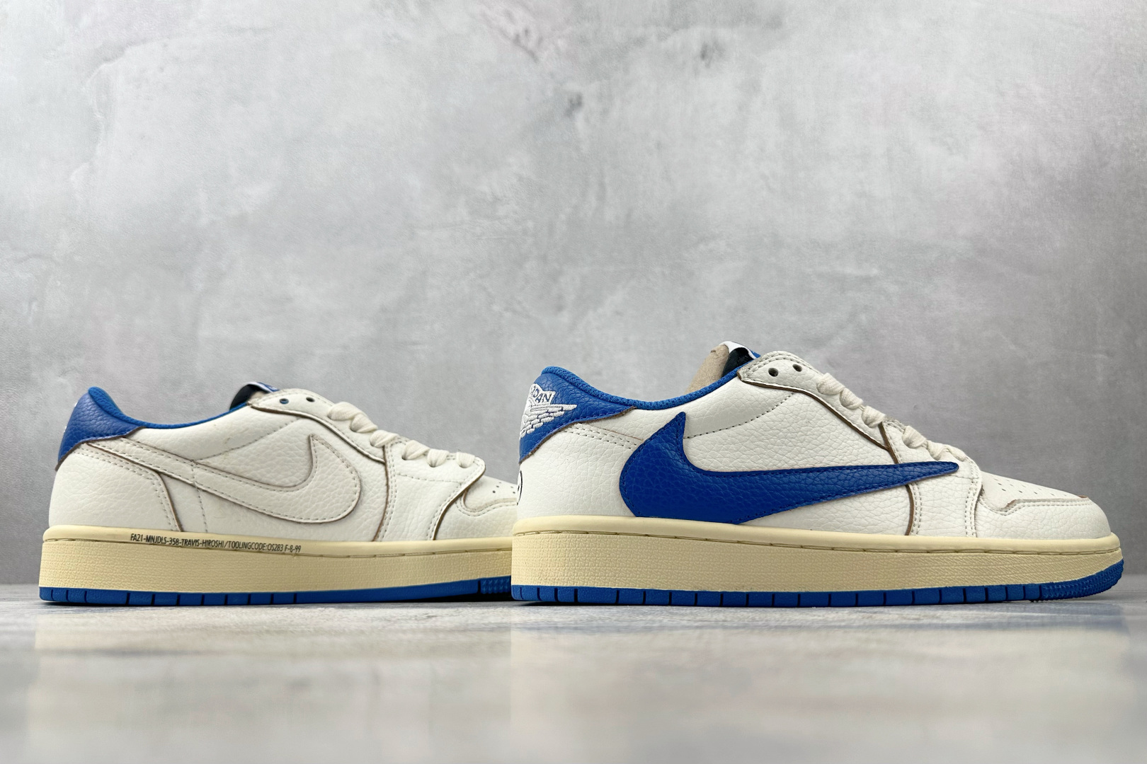 图片[6]-XC  Travis Scott x Jordan Air Jordan 1 Low OG 蓝色 货号：DM7866-104 尺码：36 36.5 37 38.5 39 40 40.5 41 42 42.5 43 44 44.5 45 46-选品中心
