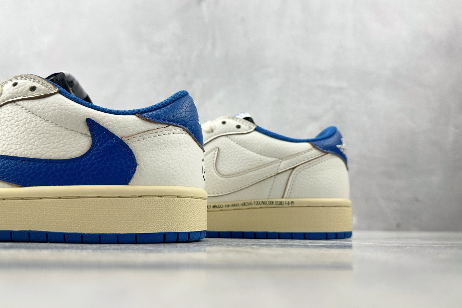 图片[8]-XC  Travis Scott x Jordan Air Jordan 1 Low OG 蓝色 货号：DM7866-104 尺码：36 36.5 37 38.5 39 40 40.5 41 42 42.5 43 44 44.5 45 46-选品中心