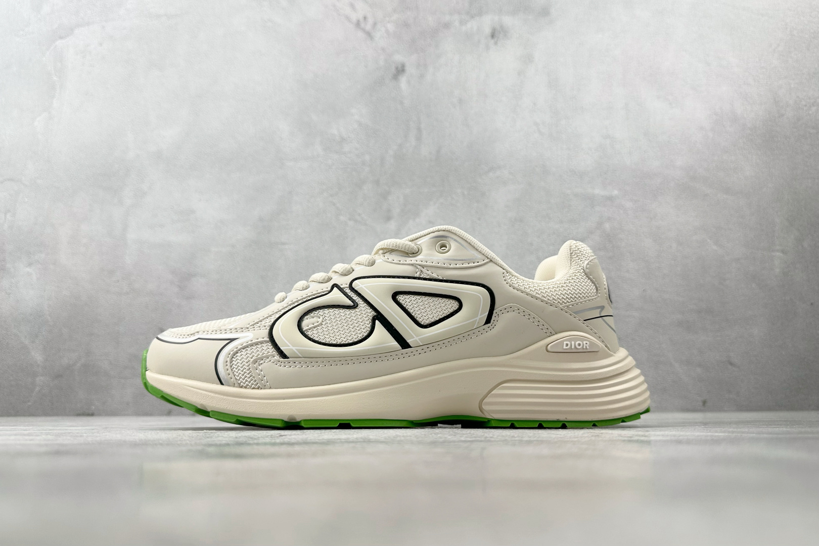 RT  DIOR迪奥 B30 白绿 货号：3SN279ZRD_H166 尺码：39 40 41 42 43 44 45-选品中心