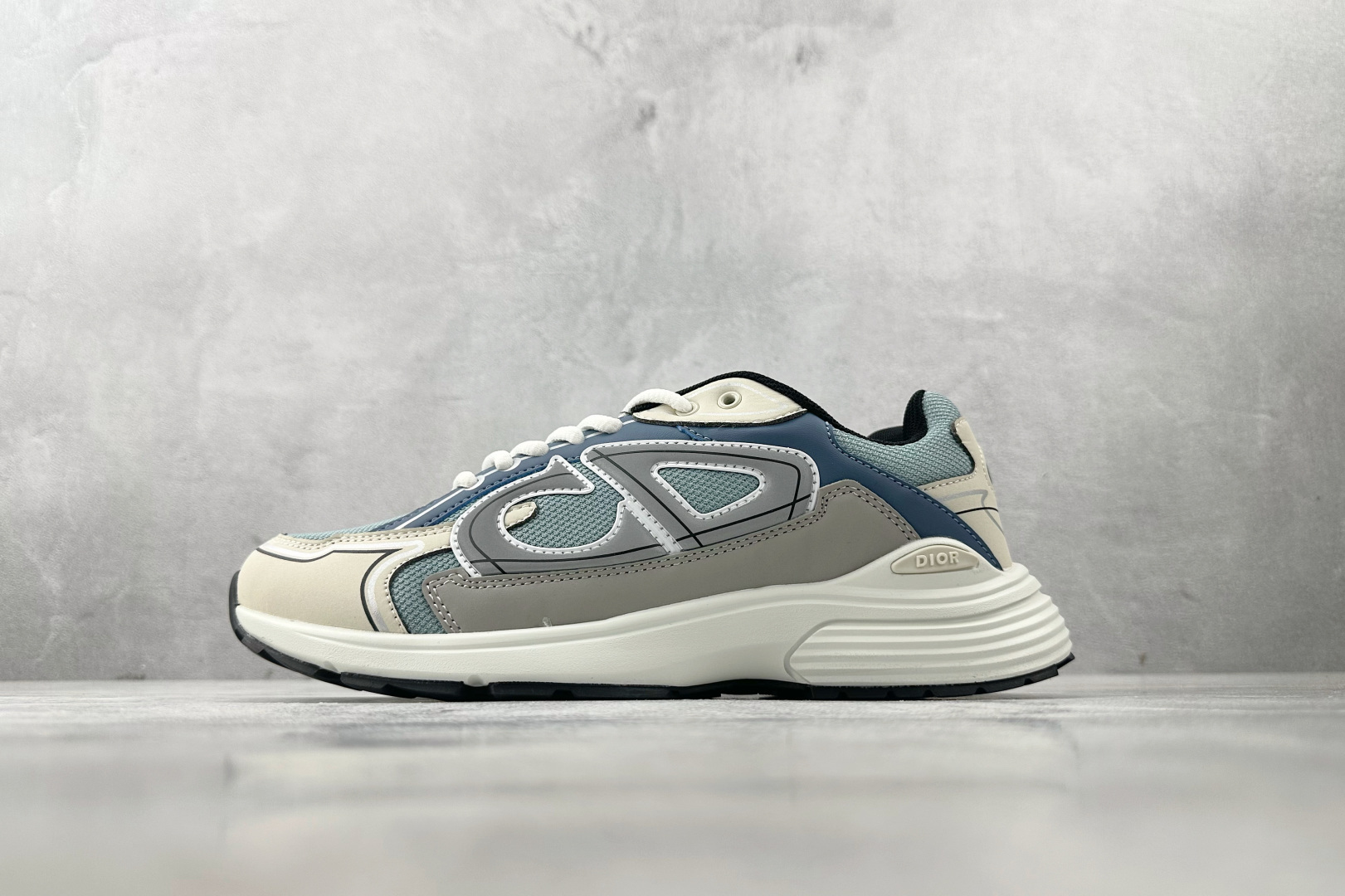 RT  DIOR迪奥 B30 蓝灰 货号：3SN279ZRB_H560 尺码：36 37 38 39 40 41 42 43 44 45 46-选品中心