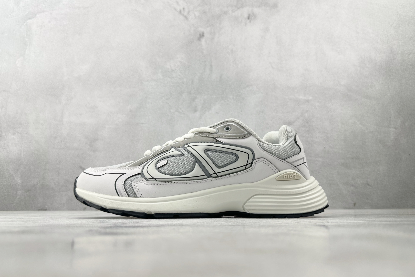 RT  DIOR迪奥 B30 灰色 货号：3SN279ZLZ_H860 尺码：36 37 38 39 40 41 42 43 44 45 46-选品中心