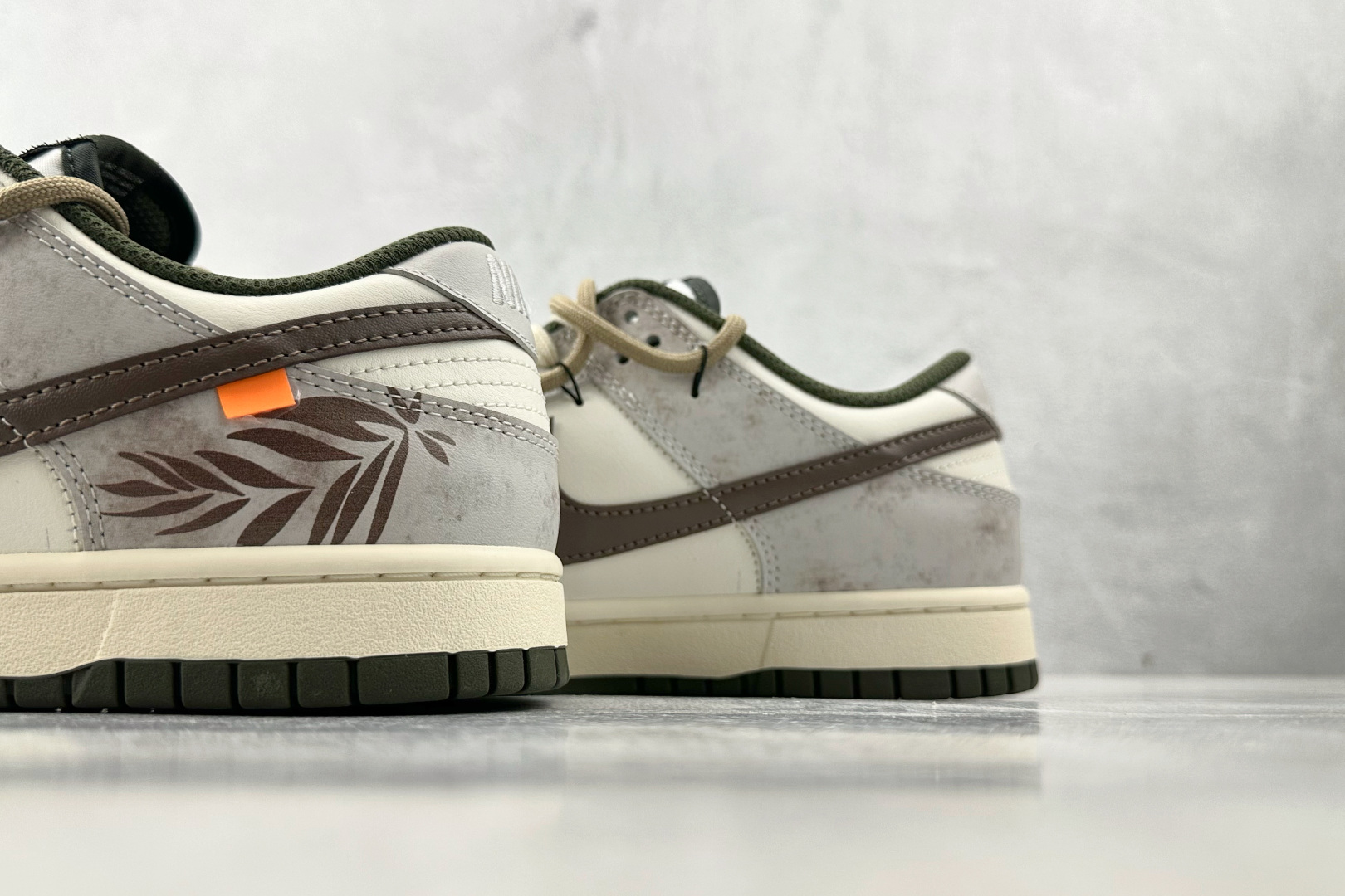 定制球鞋 Nike Dunk 羽毛 棕白 HF5441-102
