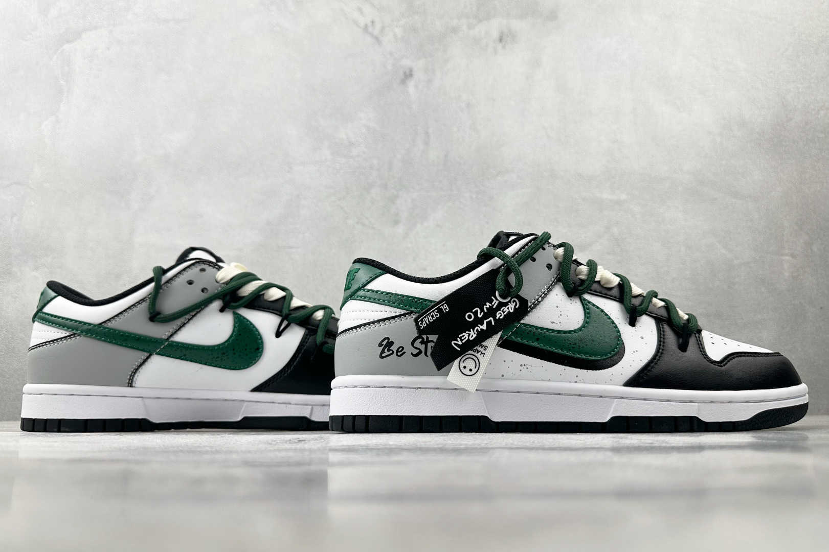 定制球鞋 Nike Dunk 绿野仙踪 黑绿 CW1590-100