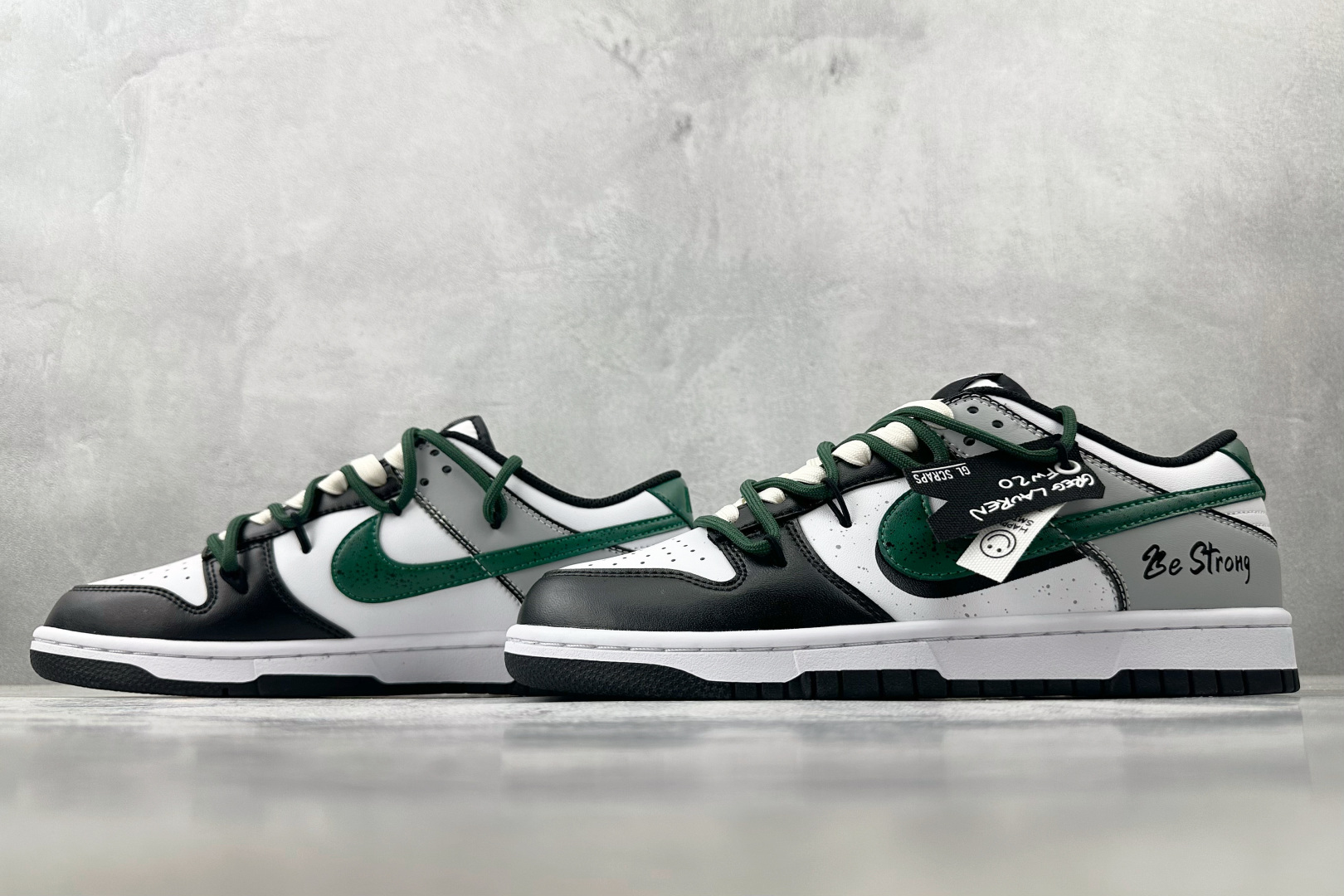 定制球鞋 Nike Dunk 绿野仙踪 黑绿 CW1590-100