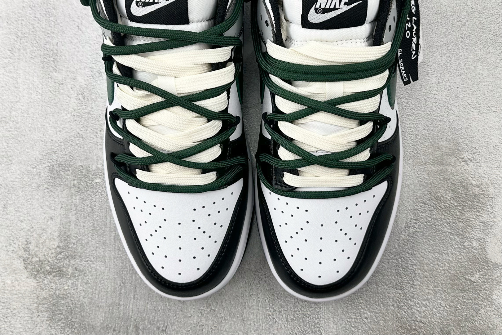 定制球鞋 Nike Dunk 绿野仙踪 黑绿 CW1590-100