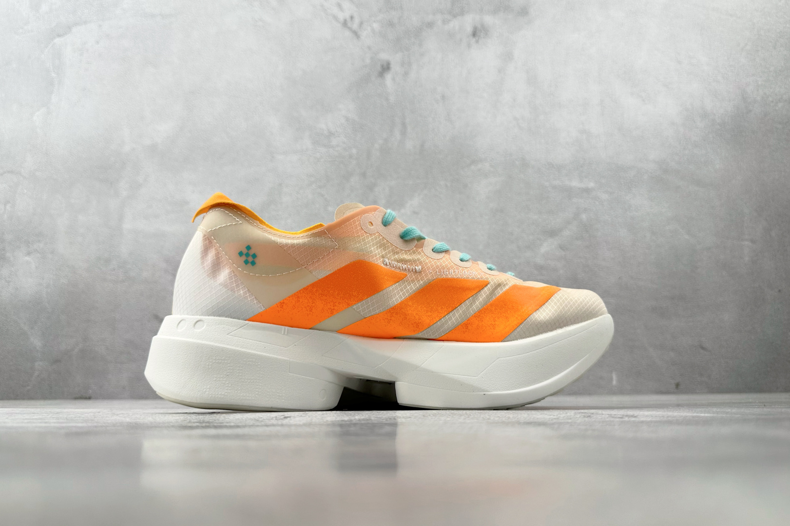 纯原 adidAdizero Adios Pro 4 白橙 JR1241
