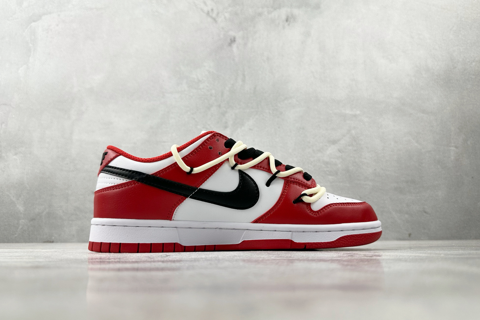 定制球鞋 Nike Dunk 闪电警戒 米黑红 DD1391-602