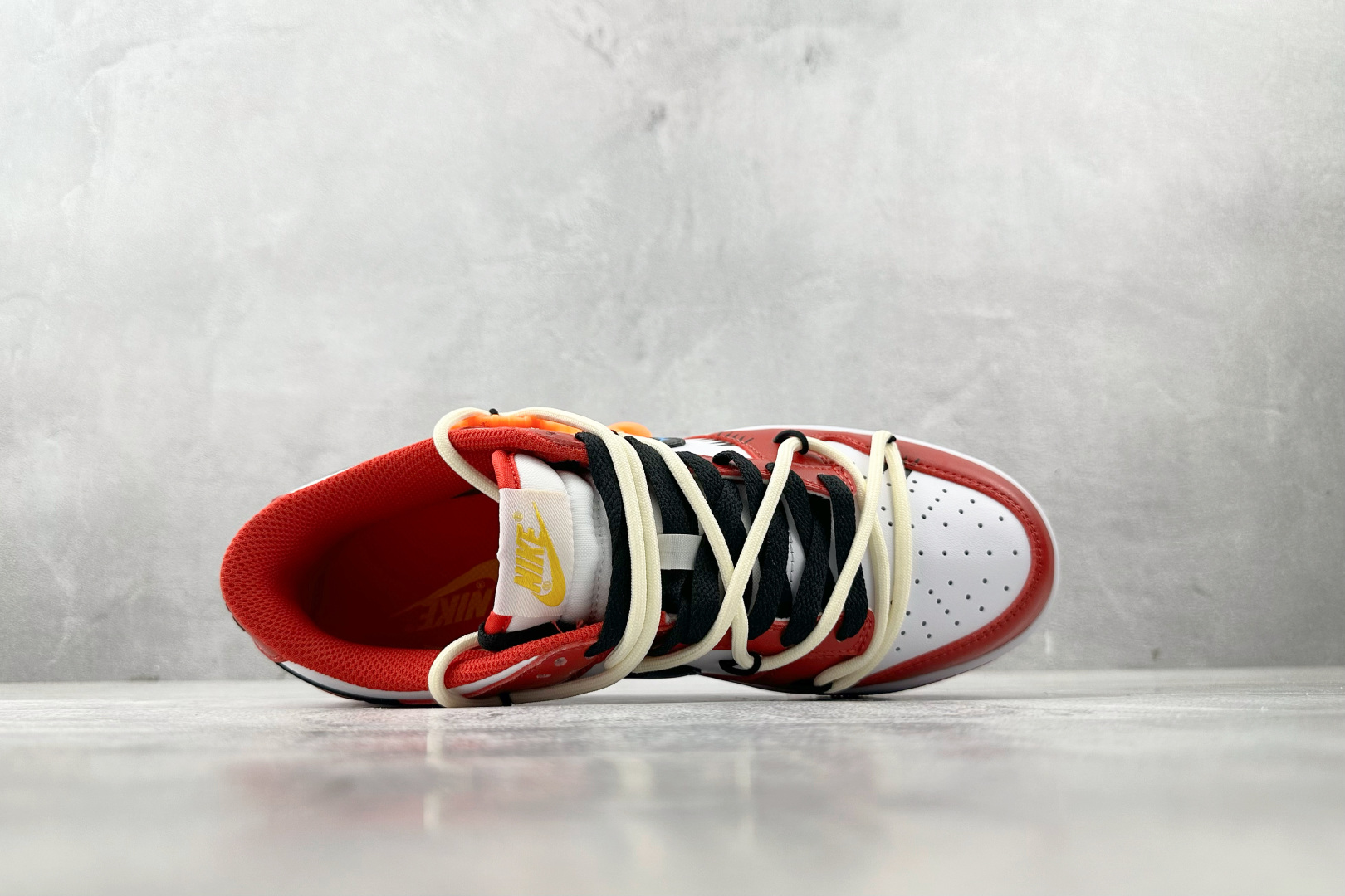 定制球鞋 Nike Dunk 闪电警戒 米黑红 DD1391-602