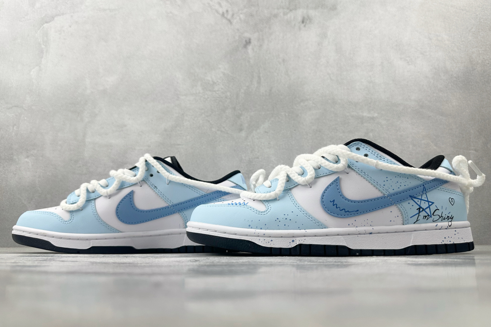 300  定制球鞋 Nike Dunk 星辰大海 蓝白 DD1503-101