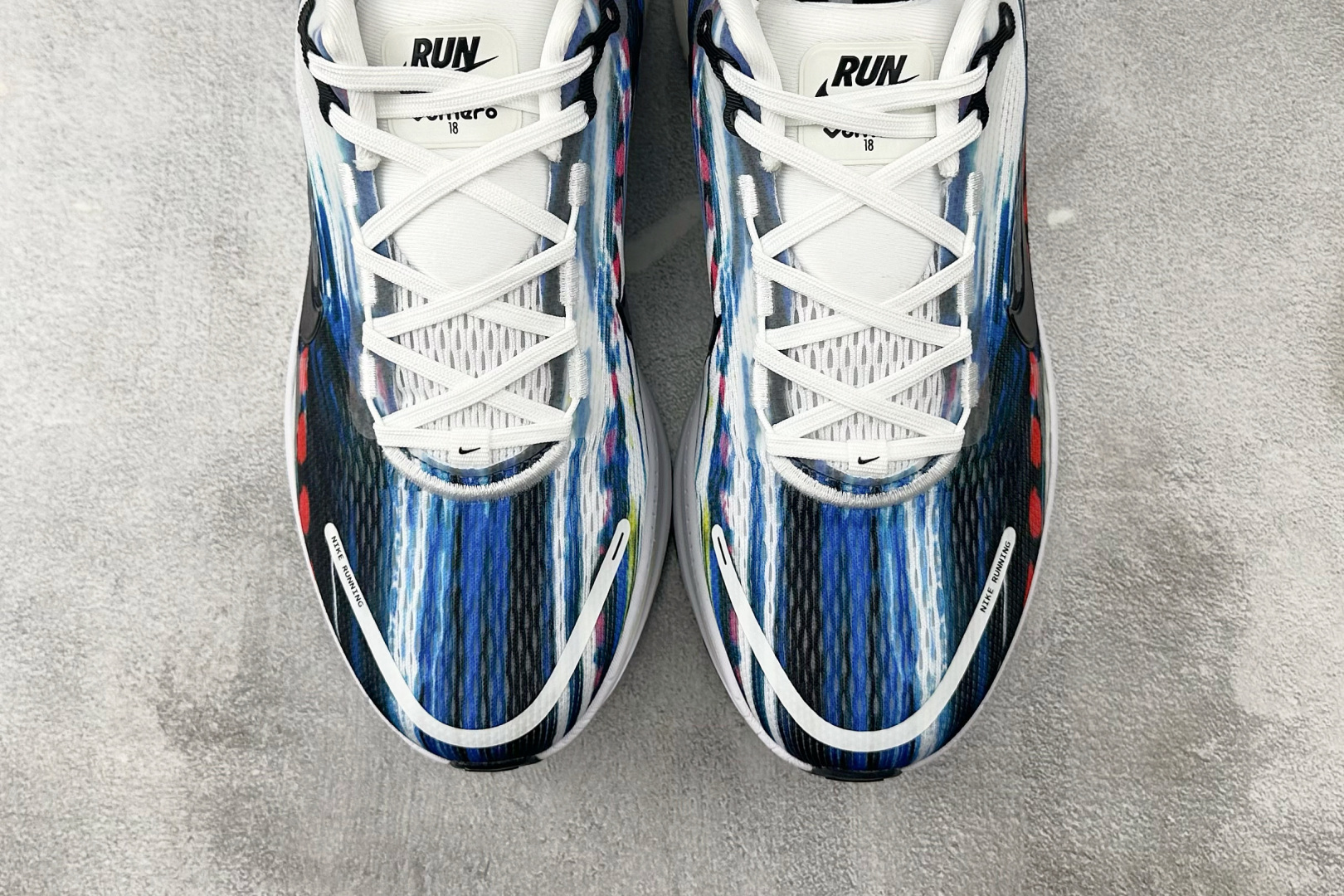 190 全套数据私模 Nike Vomero 18 蓝白色 IB8164-999