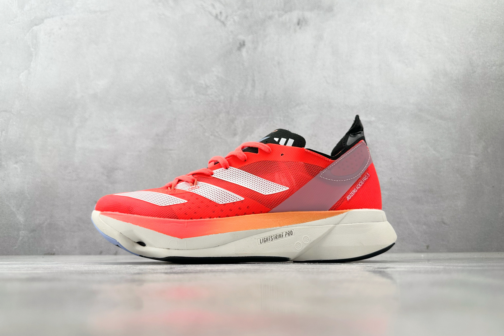 200 平台订单 adidAdizero Adios Pro 3 红黑白 GX9777