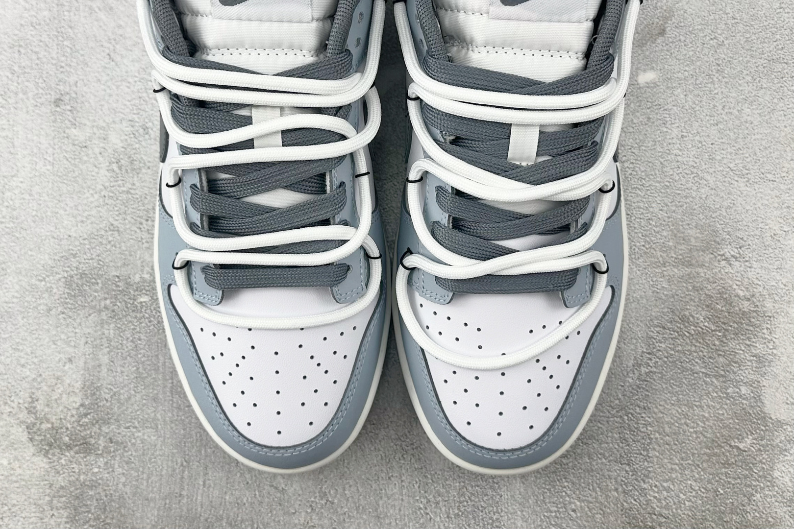 300  定制球鞋 Nike Dunk 夜幕 灰蓝白 BG0510-058