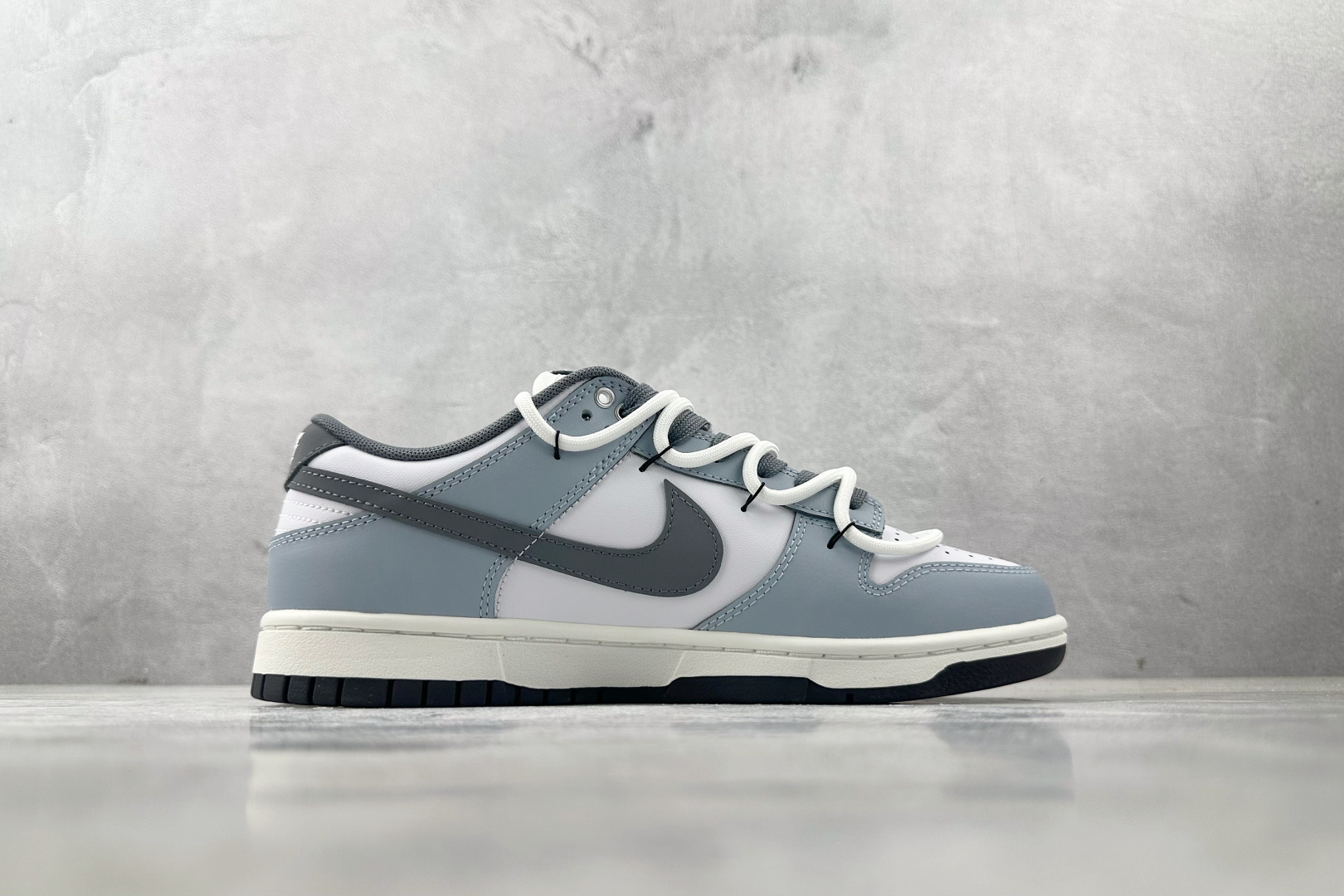 300  定制球鞋 Nike Dunk 夜幕 灰蓝白 BG0510-058