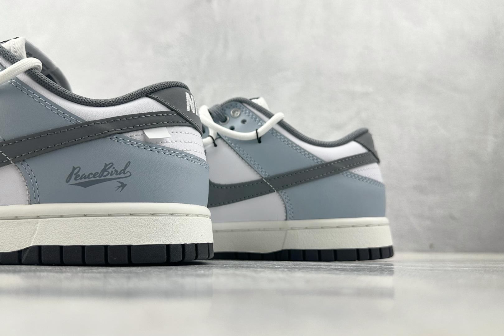 300  定制球鞋 Nike Dunk 夜幕 灰蓝白 BG0510-058