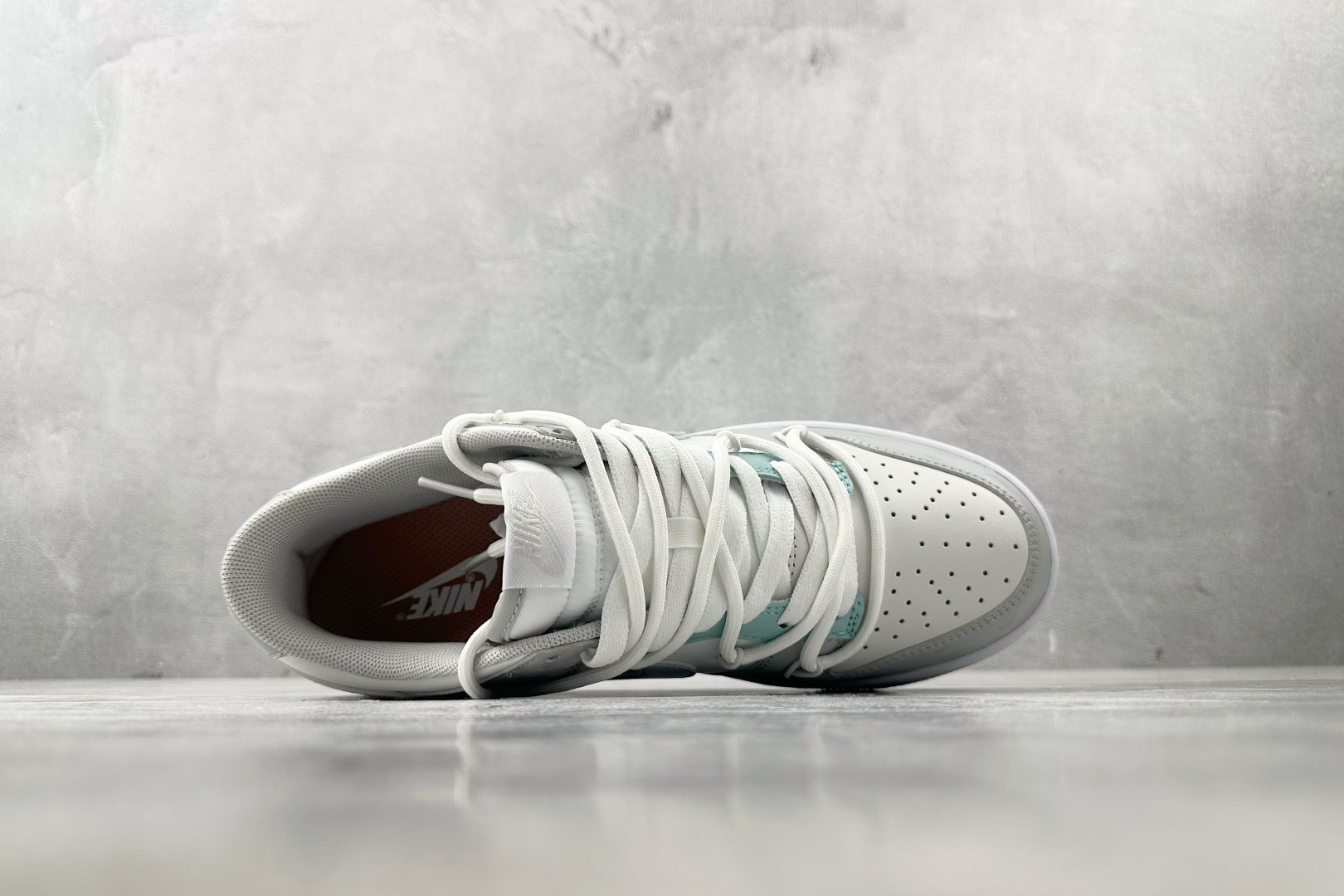 220  定制球鞋 Nike Dunk Low 白银 浅灰蓝 HF0730-160
